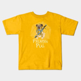 Paladin Pug Kids T-Shirt